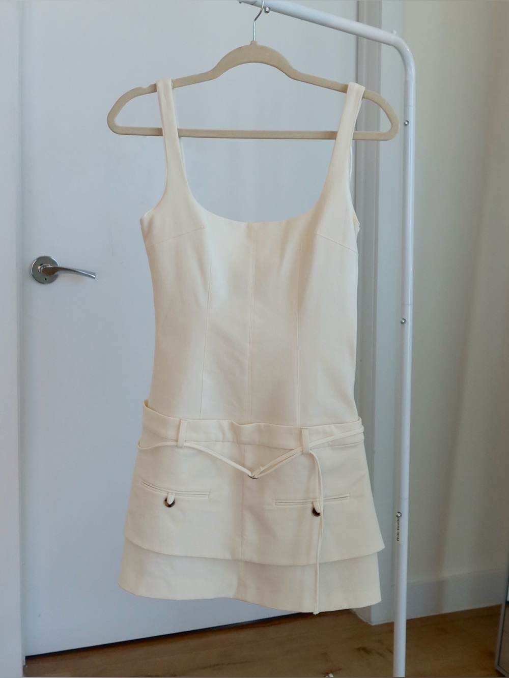 🕊️ Zara White Mini Dress 🕊️ XS - Picture 2 of 9